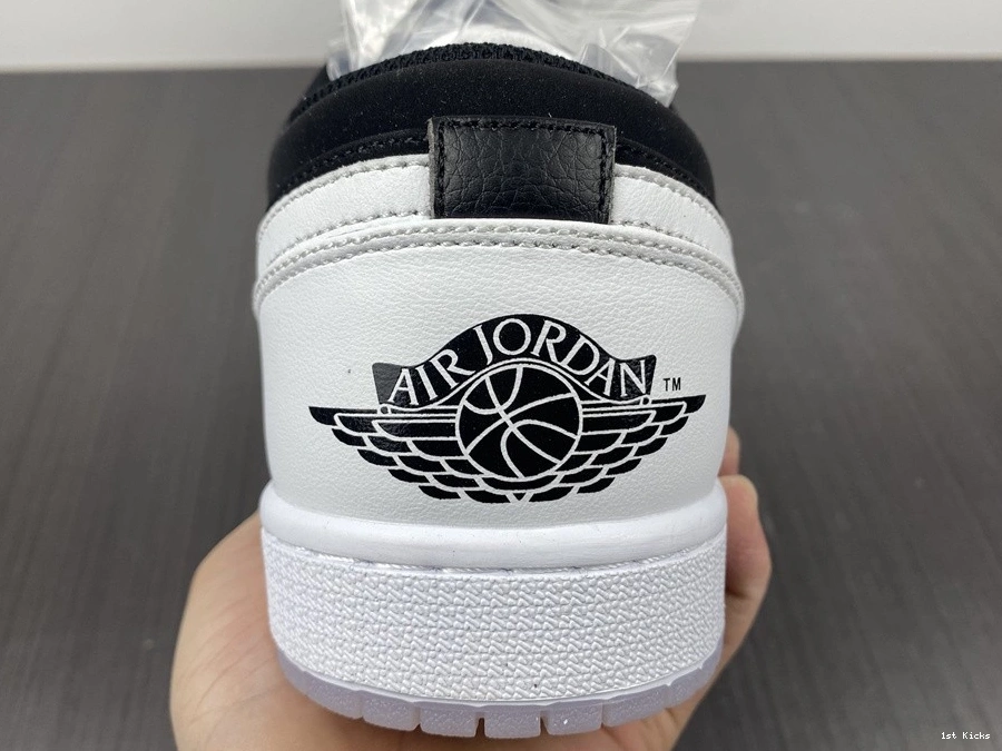 1 DH6931-001 White Air Black Jordan Low 0312